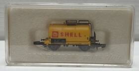 8611 M Rklin Marklin Mini-club Z Gauge Shell Tank Car - Exl. In Ob #2