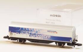 8657.911 M Rklin Marklin Z-scale Inch Swisscom Freight Car Hbis Swiss Sbb Special Edition