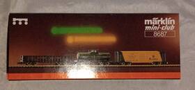 M Rklin 8687 Marklin Mini-club Z-scale Set Of Three Alaska Railroad And Basf Freight Cars