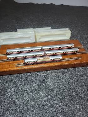 8738 M Rklin 8734/8735/8736/8738 5 Marklin Z Mini Club 8734/8735/8736 Set Deutsche Bahn Pass Cars Lighted