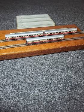 8734 M Rklin 8735/ 8735/8734 3 Marklin Z Mini Club Set Of Deutsche Bahn First Class Passenger Cars Db 8734 M Rklin 8735/ 8735/8734 3 Marklin Z Mini Club Set Of Deutsche Bahn First Class Passenger Cars Db