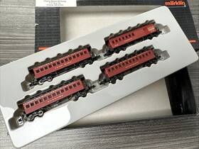 87910 M Rklin Marklin Mini-club #87910 Z Scale D&rgw American Old-timer 4 Car Passenger Set