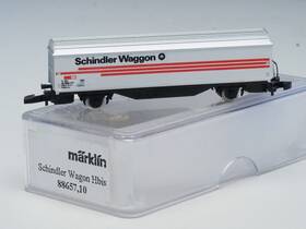 88657.10 M Rklin Marklin Z-scale Inch Schindler Freight Car Hbis Swiss Sbb Special Edition