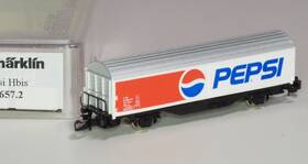 88657-2 M Rklin 88657.2 Marklin Z-scale Inch Pepsi Freight Car Hbis Swiss Sbb Special Edition