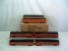 M107 Lionel Williams Southern Pacific Daylight Passenger Cars Set Of Madison