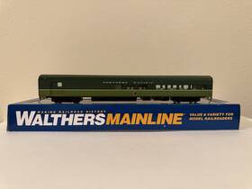 910-30068 Mainline Walthers Ho Np Northern Pacific 85ft Budd Baggage-lounge