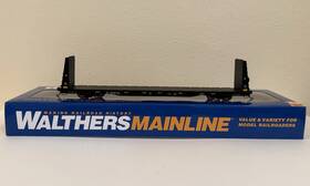 910-50608 Mainline Walthers Ho Ic Illinois Central #978715 68ft Bulkhead Flatcar