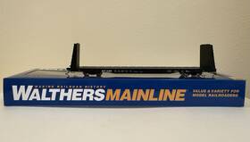 910-50620 Mainline Walthers Ho Wp Western Pacific #1466 68ft Bulkhead Flatcar