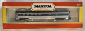 225-25 Mantua Ho Scale Dual Lighted Aluminum Streamliners Baltimore And Ohio Room Car