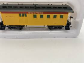 7115110 Mantua 715110 Ho Scale Heavyweight 1890 Wooden Passenger Union Pacific Train