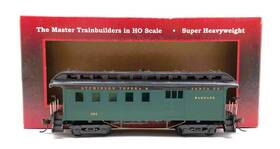 716110 Mantua Ho Scale At&sf 1890 Wood Passenger Combine Car #205 Ln/box
