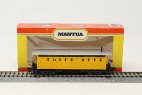 717-08 Mantua Ho 1860 Passenger Coach Car D&rgw Yellow Rtr