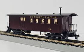 718-020 Mantua Ho Pennsylvania Old Time 1860 Combine Car #63 Nos
