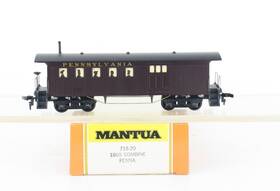 718-20 Mantua Ho Scale 1860 S Passenger Car Combine