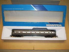 226-022 Mantua Ho New York Central Dual-lighted Observation Car In Box Open But Unused