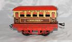 Marjorie Hornby Vintage Tin Meccano Pullman Passenger Coach Christmas Red