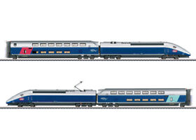37793 Marklin Ho French State Railways Tgv Euroduplex High-speed Train #4709