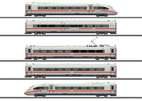 39714 Marklin Ho Scale Ice 4 Class 412/812 Powered Railcar Train