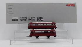 39950 Marklin Ho German Federal Railroad Db Class 95.9 Railbus And Vb 140 Trailer