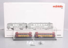 39955 Marklin Ho Deutsche Bahn Vt 95.9 Powered Rail Bus With Vb 140 Trailer Car Ln
