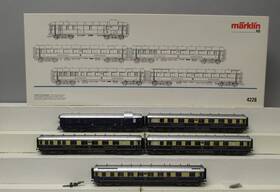 4228 Marklin Ho Scale Rheingold Car Set Ln/box