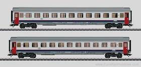 42741 Marklin Ho Belgian State Railways Class I6 Eurofima 2nd Compartment 42741 Marklin Ho Belgian State Railways Class I6 Eurofima 2nd Compartment