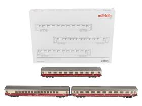 42993 Marklin Ho Deutsche Bahn South Wind Passenger Car Set Ex/box