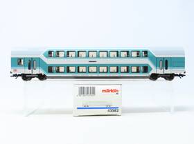 43582 Marklin Ho German Railroad Bilevel Car Ln/box