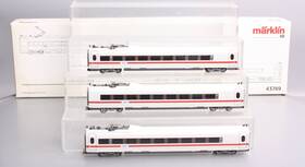 43749 Marklin Ho Scale 3-car Electric Passenger Set Ln/box