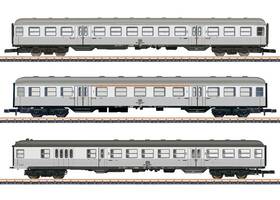 87189 Marklin Z German Federal Rr Rabbit Hutch Commuter Service Car Set Of 3