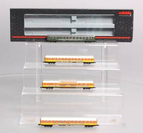 87286 Marklin Z Apfelfeil Passenger Car Set Of 4 Ex/box