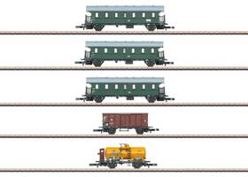 87503 Marklin Z Inch Rugen Sunbathers Mixed Use Train Car Set 87503 Marklin Z Inch Rugen Sunbathers Mixed Use Train Car Set