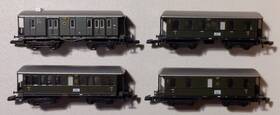 87681 Marklin Z Scale Drg Langenschwalbach Passenger 4-car Set Ex