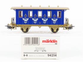 94214 Marklin Ho Scale King Ludwig Ii Passenger Car
