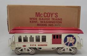 255c Mccoy Standard Gauge Tpc Circus Combine Car Ex/box