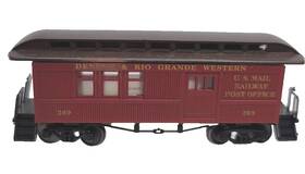 8540 Mdc Roundhouse N 34ft Overton D&rgw Combine #209 Mtl Whls