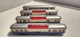 10522 Mehano Ho Scale Passenger Car Set 4 Cars Db