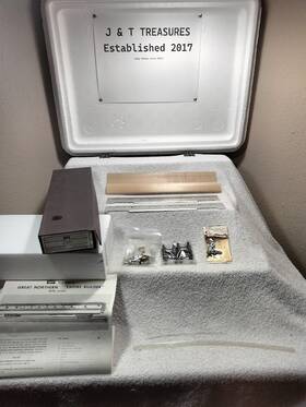 We-50014-s Mhp Ho Scale Great Northern Empire Builder 83ft Coach Unassembled Styled Kit &box