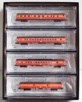 00401190 Micro-trains Train Z-scale Sp Southern Pacific Inch Daylight 4-car Runner Pack New
