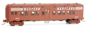 11600040 Micro-trains N Western Maryland 50foot Troop Sleeper Car #3018 Nib