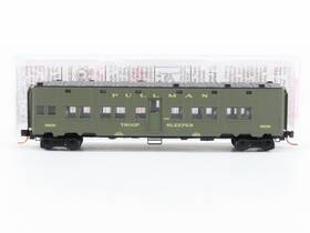 11650011 Micro-trains N Scale Mtl Us Army 50ft Troop Sleeper Passenger Car #9809 11650011 Micro-trains N Scale Mtl Us Army 50ft Troop Sleeper Passenger Car #9809