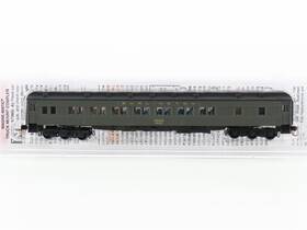 14300030 Micro-trains N Mtl Cb&q Burlington Heavyweight Parlor Passenger #4515