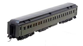 145-54-580 Micro-trains N Scale Hvywt Frisco Paired Window Coach 1097 Mtl Whls