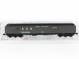14800100 Micro-trains N Scale Mtl Nh New Haven 70ft Baggage Rpo Passenger #3294