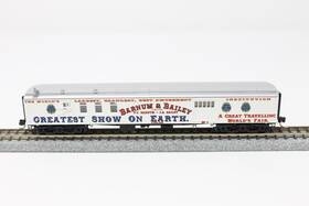 14800200 Micro-trains N Scale Circus Advertising Baggage Car Barnum And Bailey