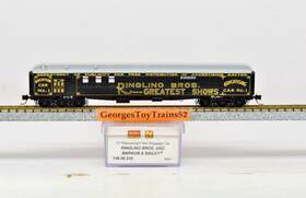14800210 Micro-trains Mtl Ad Car #5 Rbbx Ringling Bros Circus 70ft Hwt Mail