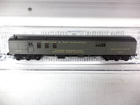 14800390 Micro-trains N-scale Hw Baggage Car D&rgw 620