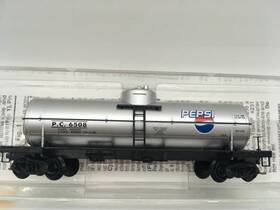 65450 Micro-trains 695140022168 N Scale Mtl #65450 Pc Pepsi-cola 39ft Single Dome Tank Car #6508 Nos