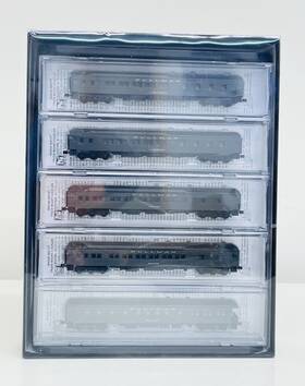 93301580 Micro-trains 695140062348 N Pullman Heavyweight Passenger Car 5 Pack New Sealed