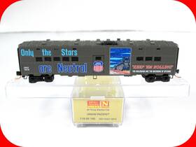 11800160 Micro-trains 695140066636 N Scale Wwii Troop Kitchen Stars Poster Art #19416 -